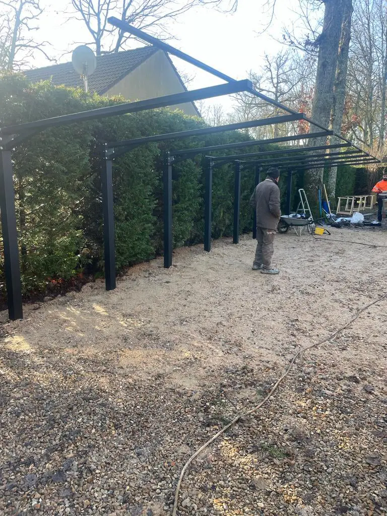 Création d’un nouveau carport