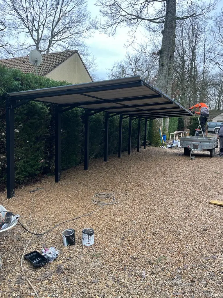 Création d’un nouveau carport