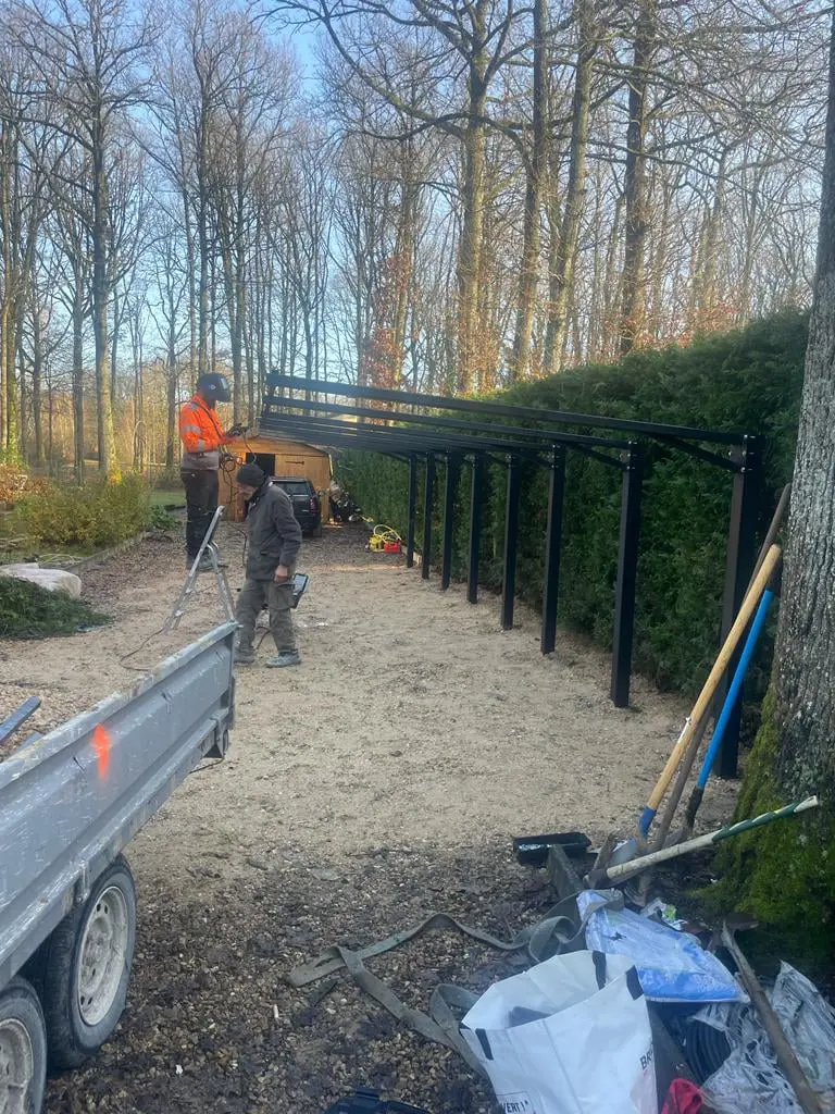 Création d’un nouveau carport