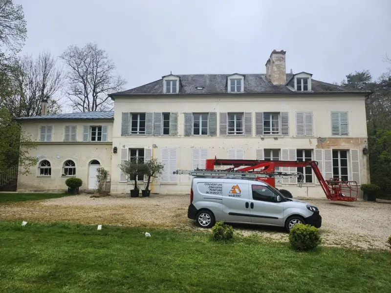 restauration du Château de Sereville la Belliole