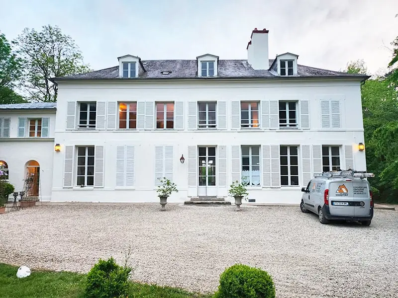 restauration du Château de Sereville la Belliole