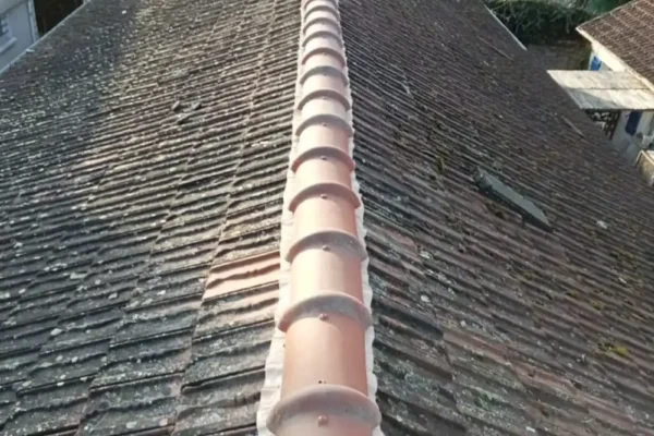 Réfection toiture et faîtière à Joigny