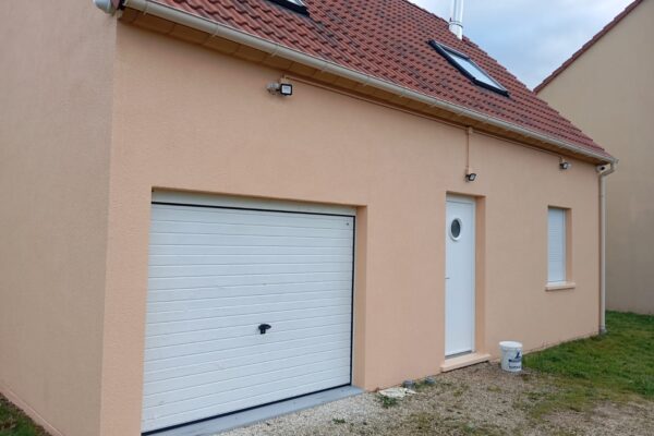 Fin des travaux peinture de la façade